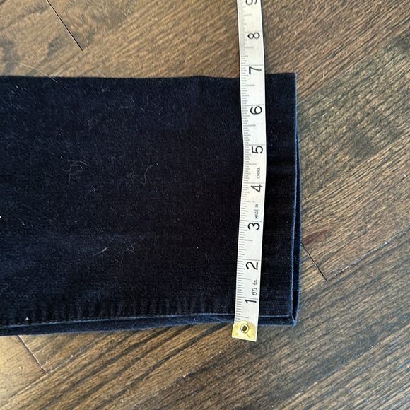 J. Jill Black Corduroy Cords Pants 12 EUC - Picture 6 of 8